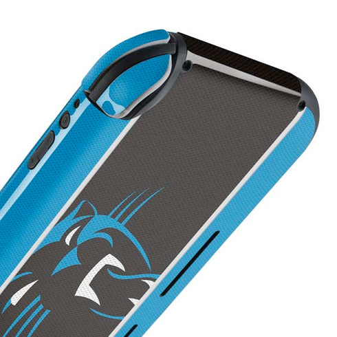 NFL Carolina Panthers Zone Block Nintendo Switch Lite Skin
